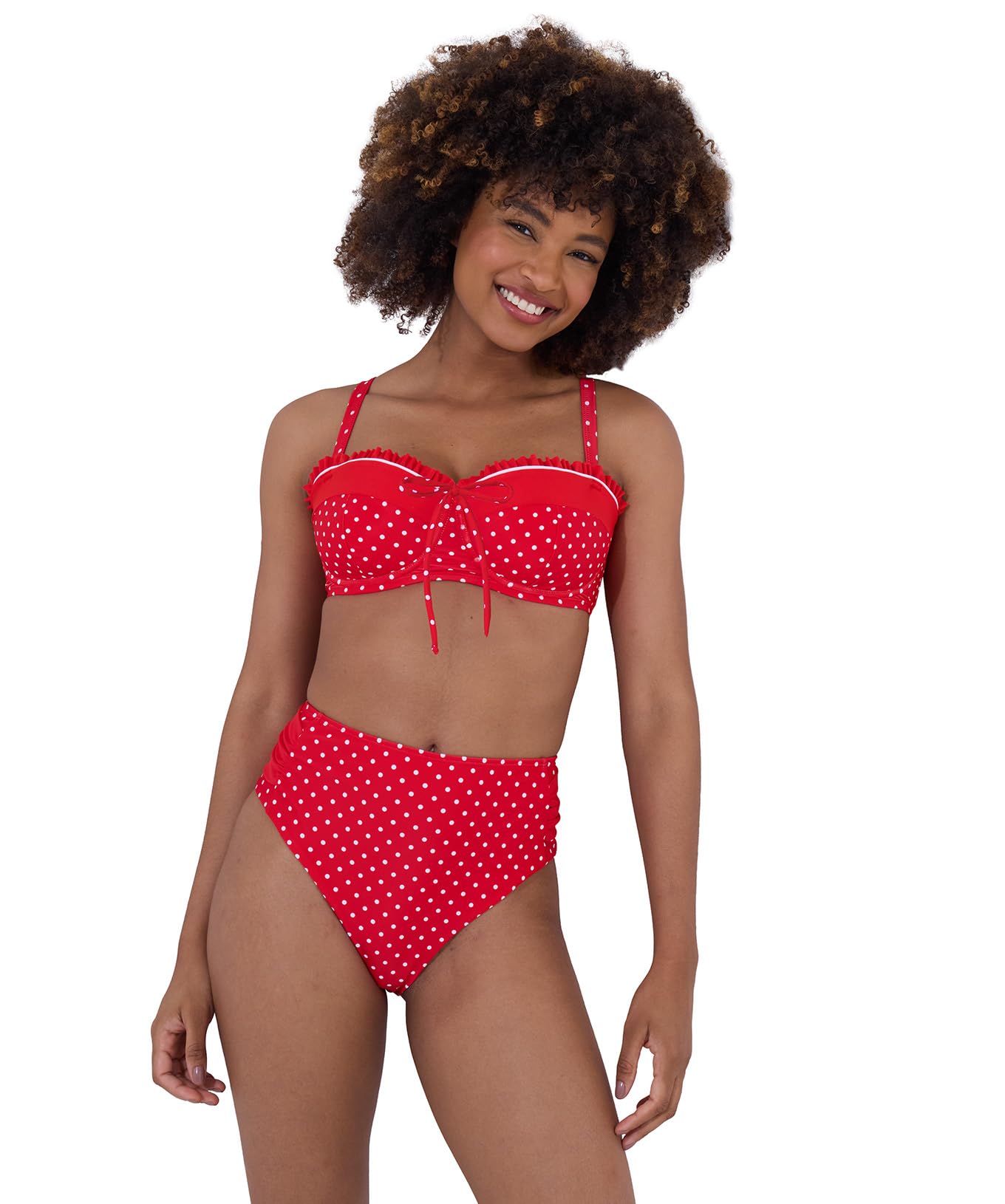 Amare La Vita Swim Briefs Size 10 Red   Women's
