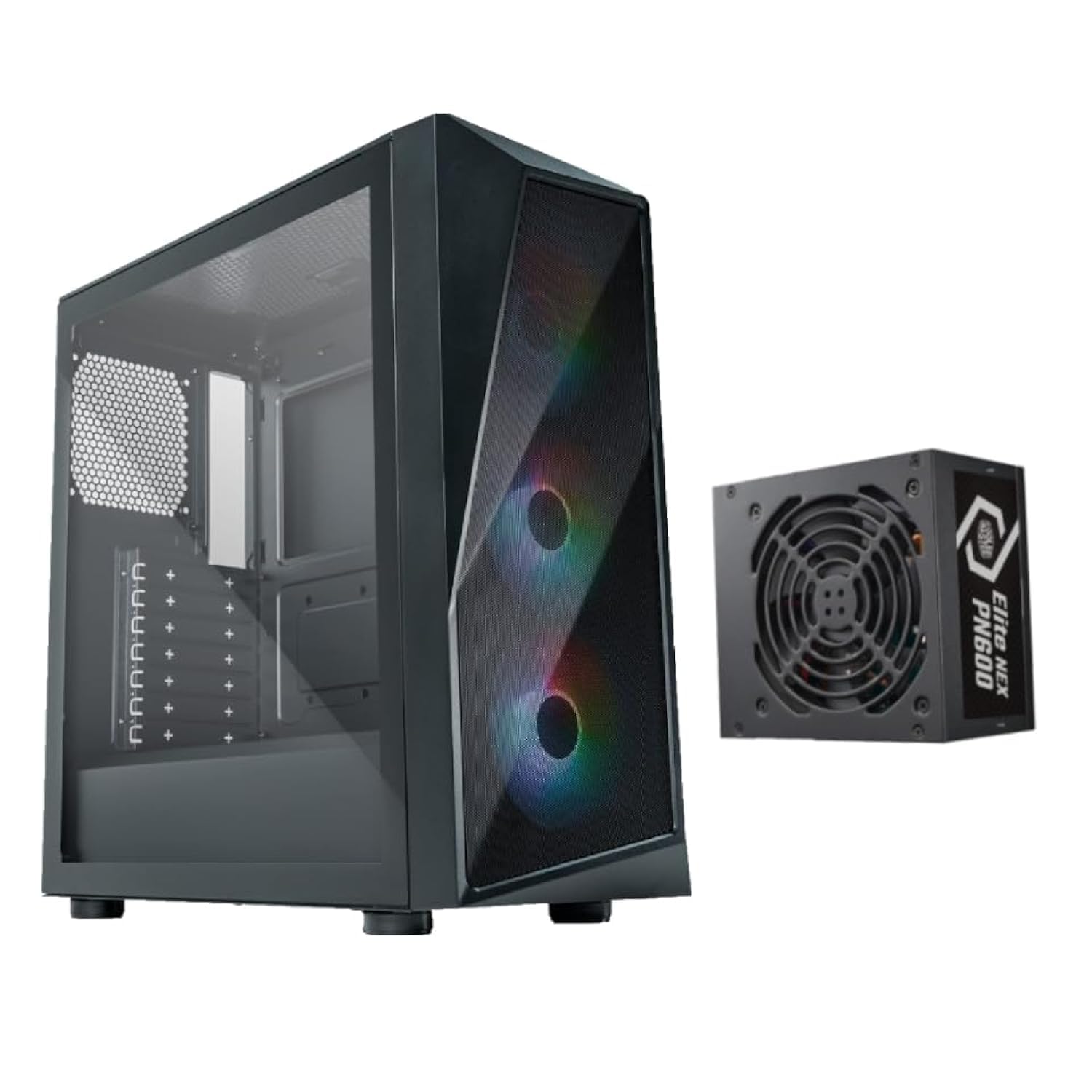 Cooler Master CMP 520 ARGB ATX Mid-Tower - 3 FANS 120mm ARGB, Mesh ...