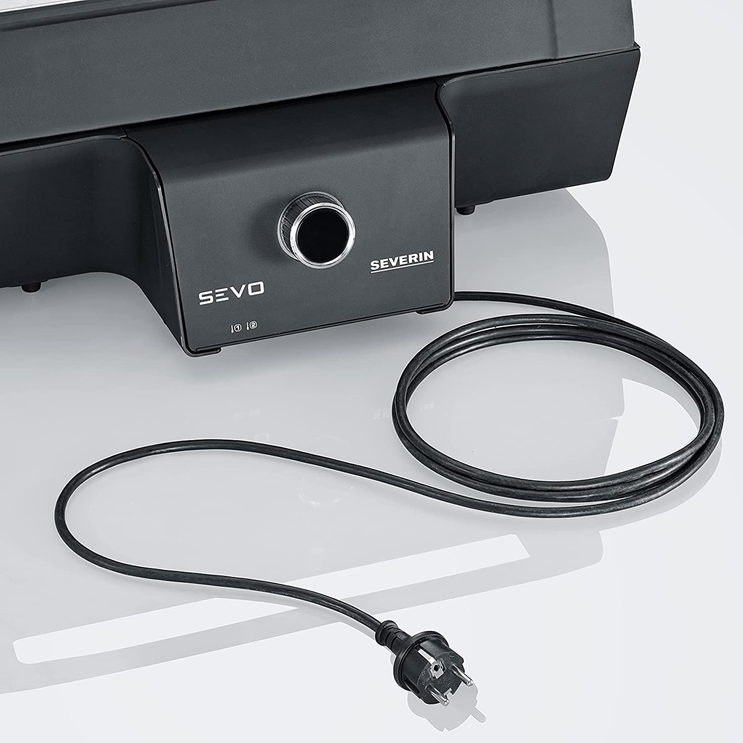 Severin Sevo Smart Control Grill Elektryczny, Srebrny, 31.50