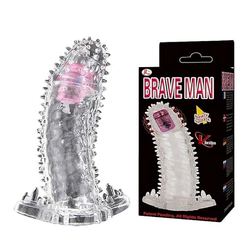 Capa peniana com vibrador na ponta - Brave Man