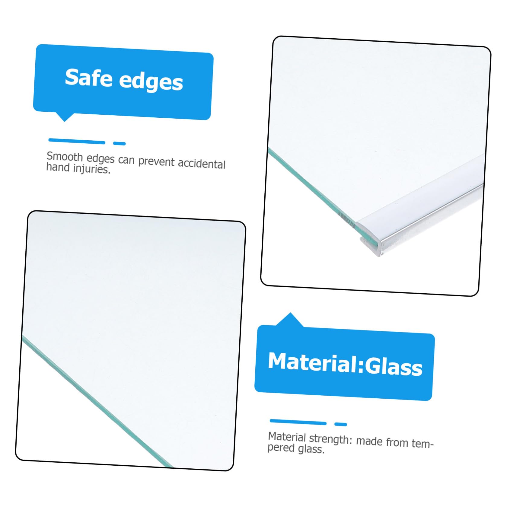 Estante de Templado Bandeja Divisora Transparente para Refrigerador y Congelador para Optimización de Espacio y Mejor Visibilidad en Cocina