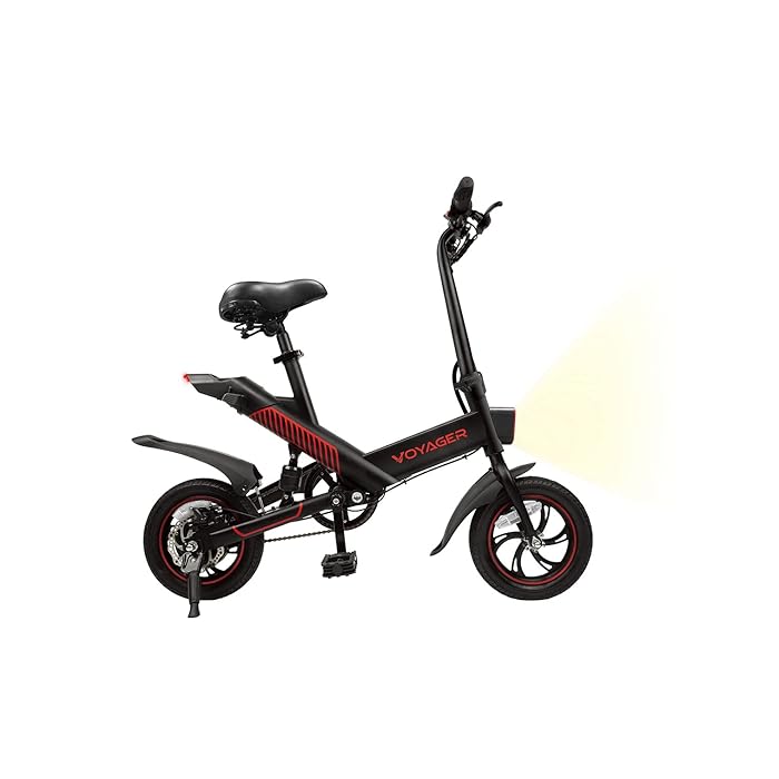 Buy Voyager Compass Foldable Electric Bike for Adults, Folding Commuter