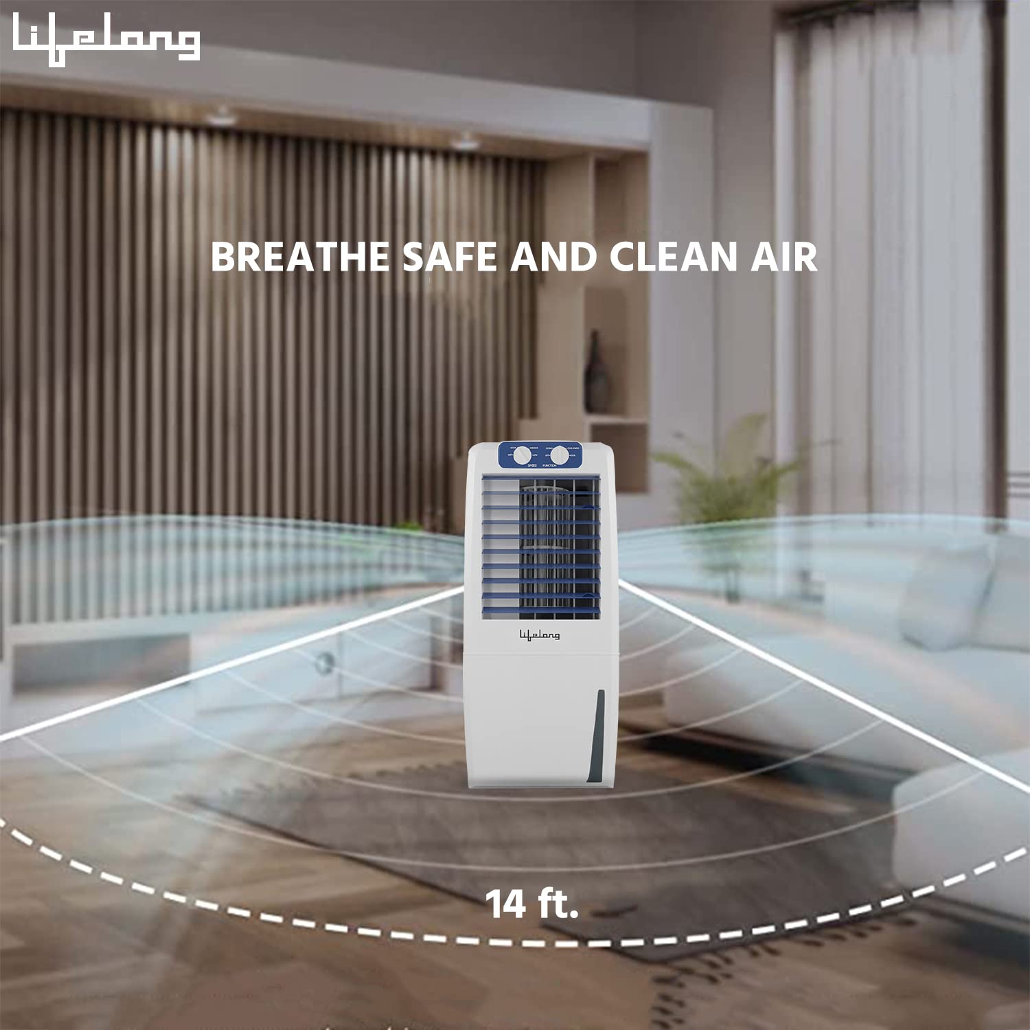 Buy Lifelong LLAC10 RegalCool Air Cooler 12L ; with Water Level