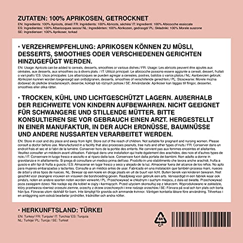 Gedroogde abrikozen (250g), zongele abrikozen, ontpit, gedroogd fruit snack - Image 4