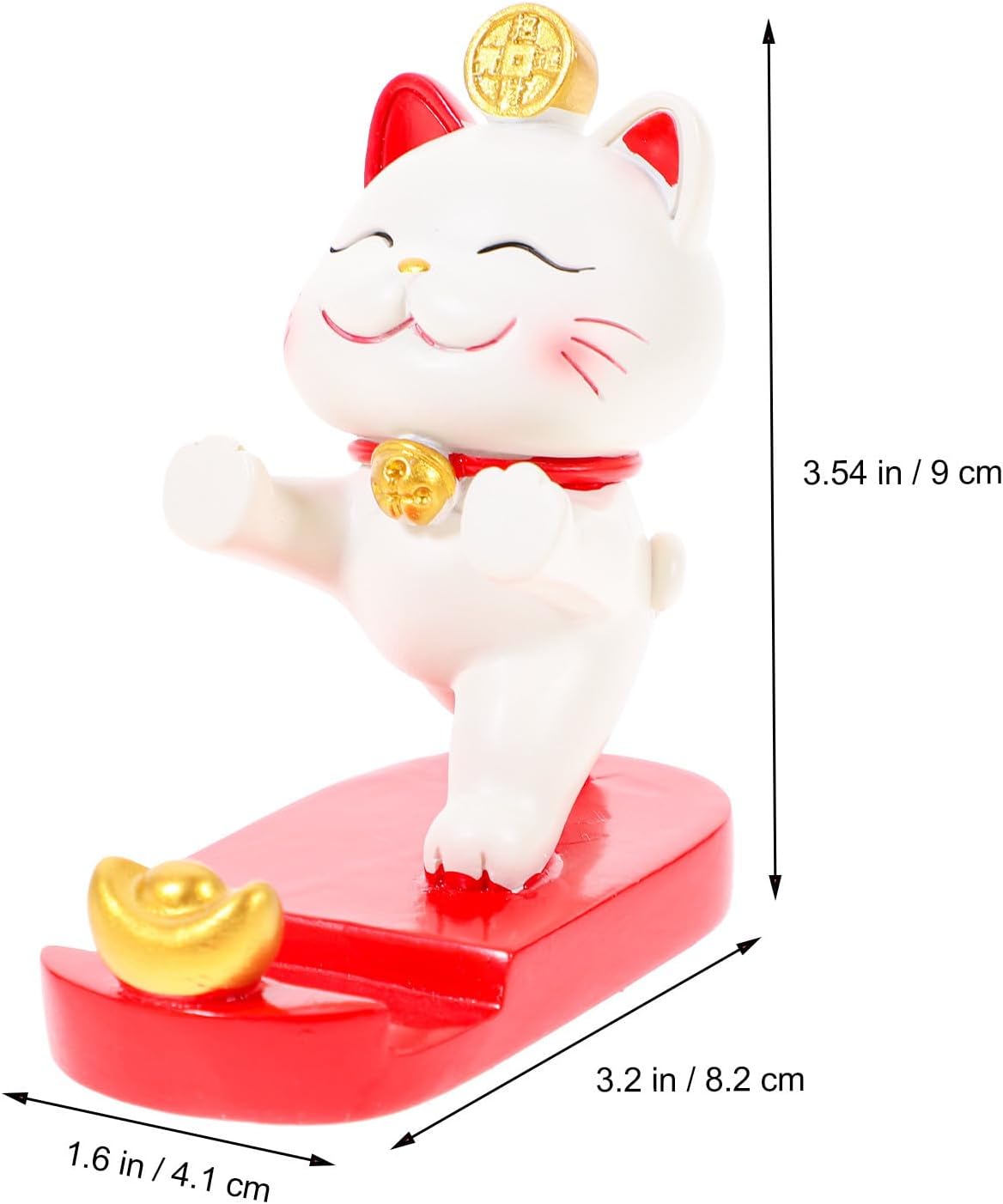 Cartoon Cat Phone Stand for Cellphone Travel Office Synthetic Resin image 2