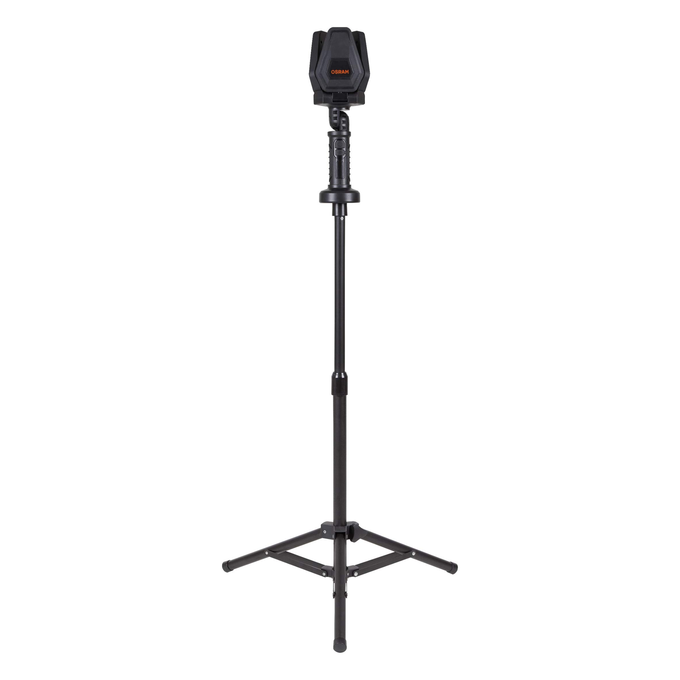 Osram LEDIL Heli 1000 LEDinspect Flooder Helicopter, Verstellbarer LED Strahler mit Stativ und Akku