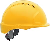 Vista 2 de Evolution Deluxe 6151 280-EV6151SV-10 - Casco de ala corta ventilado, con carcasa de HDPE, suspensión de poliéster de 6 puntos y ajuste de trinquete