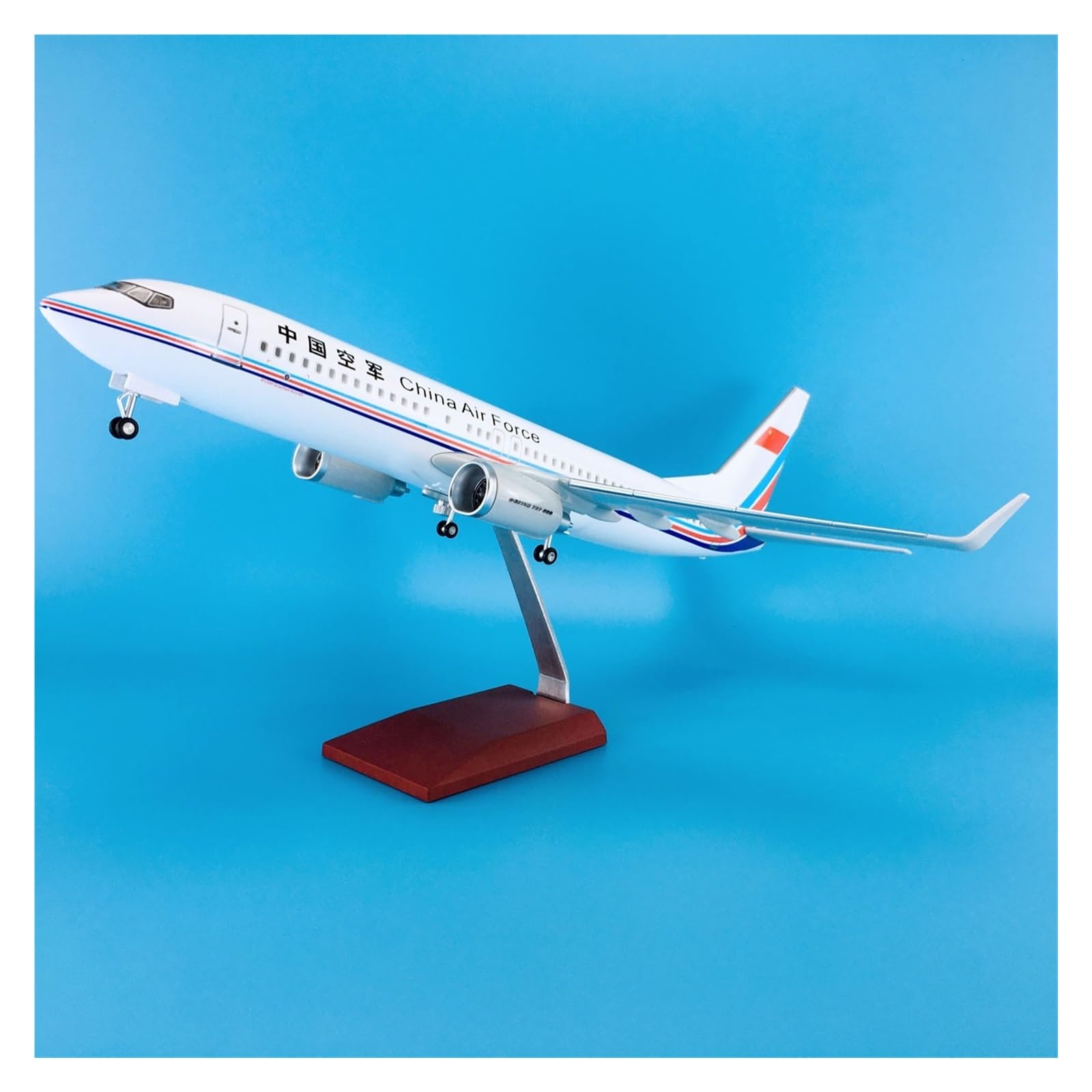 Modello di Aereo in lega 1 85 47 Cm Aereo A Ruote Per Boeing B737-800 Collezione Di Modelli Aerei Lega Per Passeggeri Dell'aeronautica Cinese