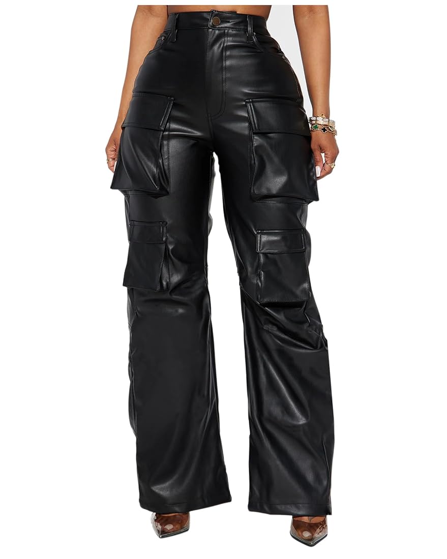 パンツ cargo bela leather opium y2k wide bela cargo bela leather opium y2k wide bela パンツ