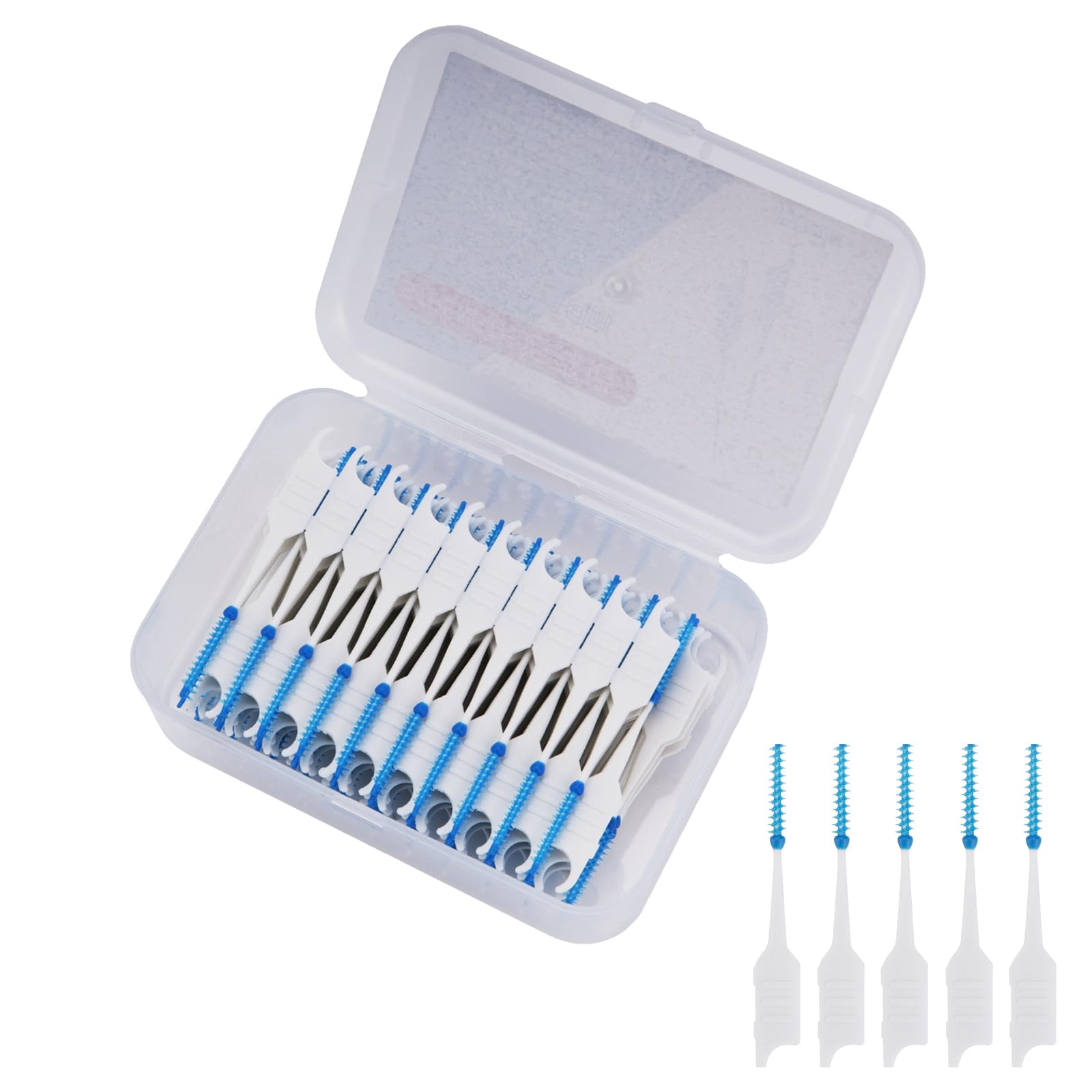 20/50PCS Interdental Brush Box Interdental Brush 20 Pieces Clean - TikTok Singapore