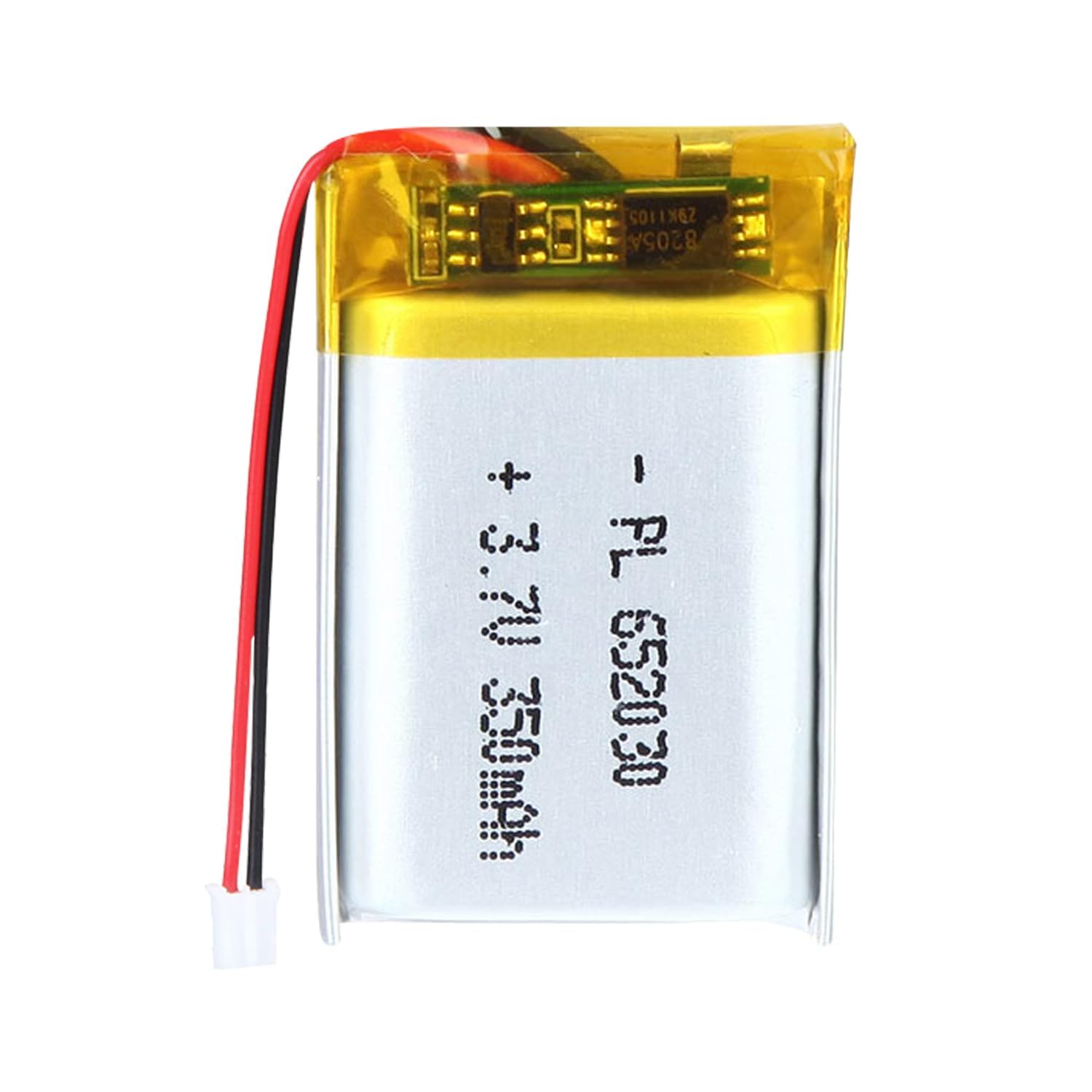 Batería Lipo 3.7V, 380mAh 702030 a Iones de Litio con conexión 2P-PH con Paso 2,0 mm — view 27