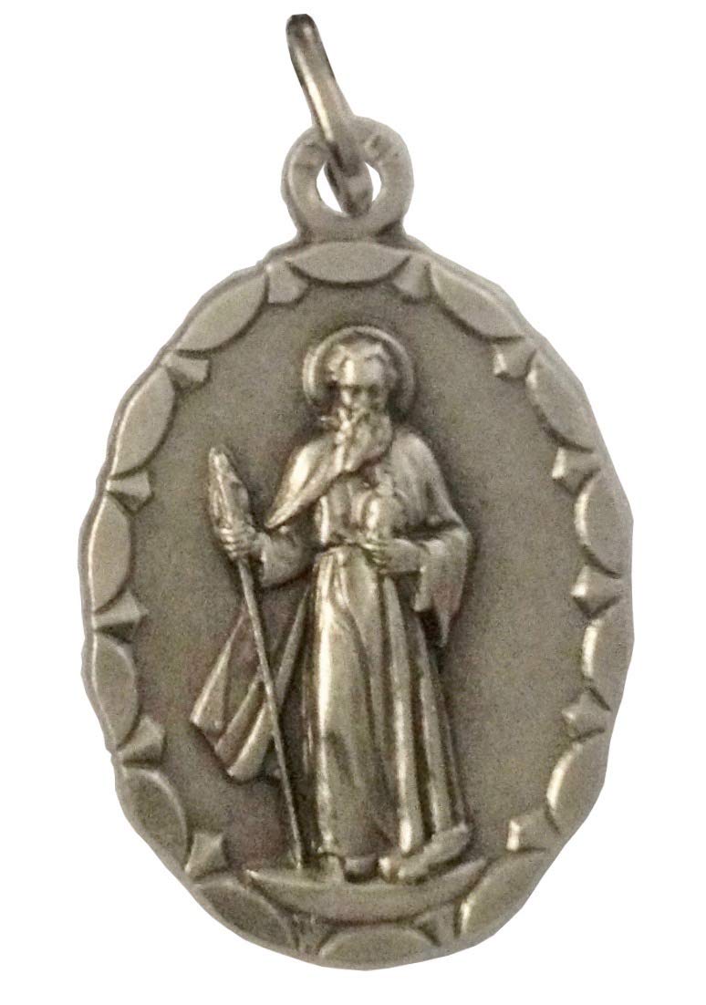 I G J Médaille Ovale de Saint Jude Thaddeus l'Apôtre - Patron des cas Impossibles