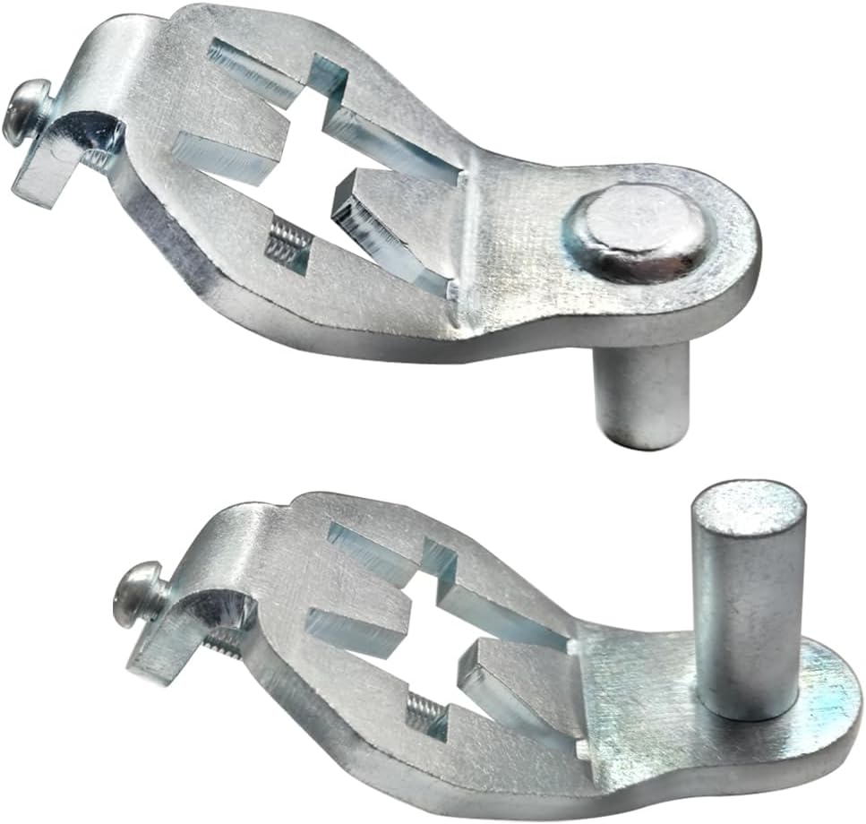 T-Post Gate Hinge Pins - Heavy Duty Gate Hanger, Hang a gate from a Metal T Post for Farm, Garden & Backyard, Easy to Install