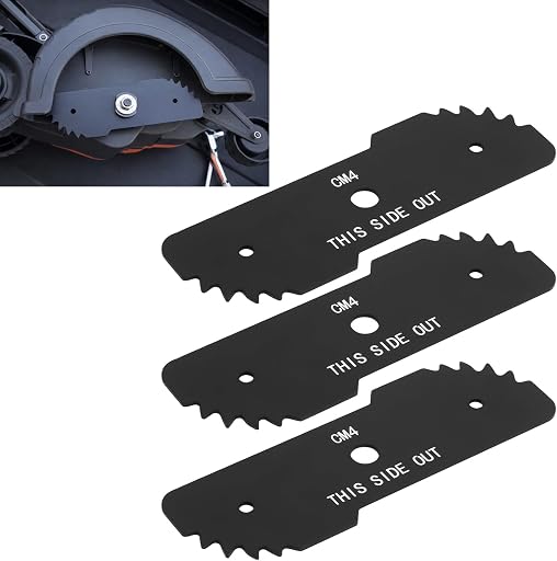 EB-007 Edger Blade 7-1/2" Heavy Duty Edger Replacement Blades Compatible with Black & Decker, Fits LE750 LE710 LE760