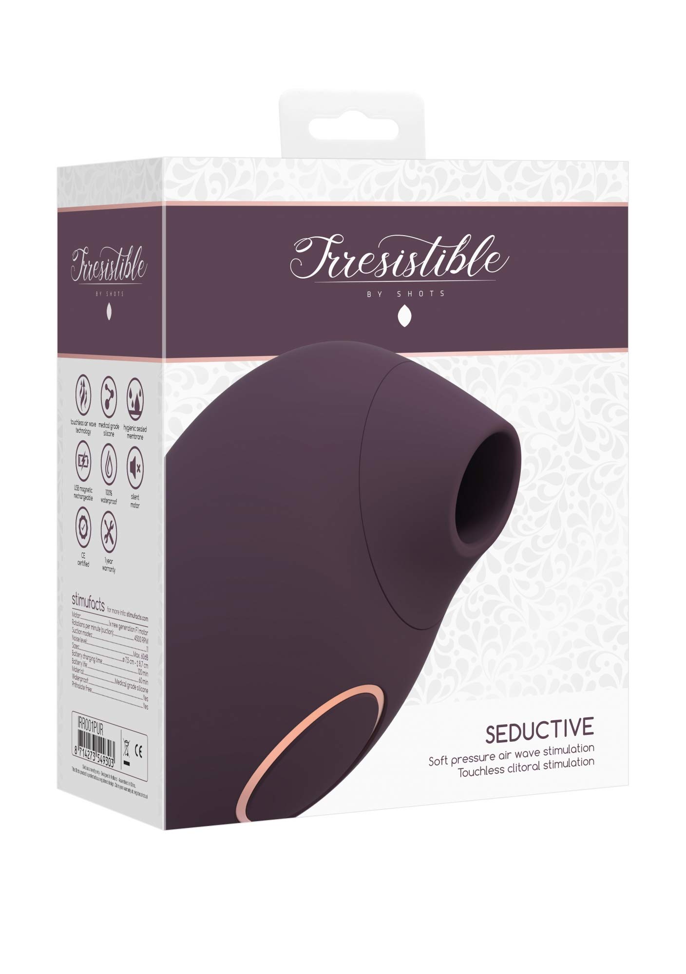 Irresistible Succionador De Clítoris 250 g