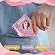 Kpop Photocard Binder, 3 Zoll Photocard Holder Mini Portable Fotoalbum Photo Kpop Binder Album, Love Heart Hollow K-pop Photo Card Holder Album with Love Heart Pendant,40 Pockets