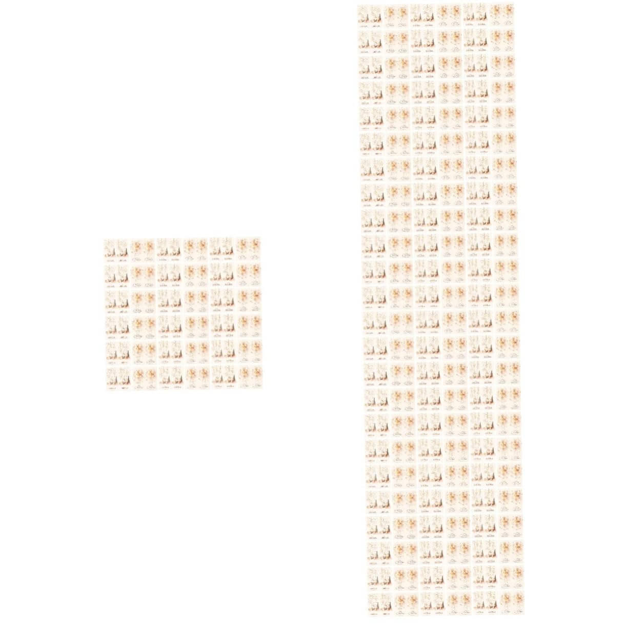 Lurrose 250pezzi Adesivi Decorativi Per Scatole e Confezioni Etichette Natalizie Festivi Per e Decorazioni