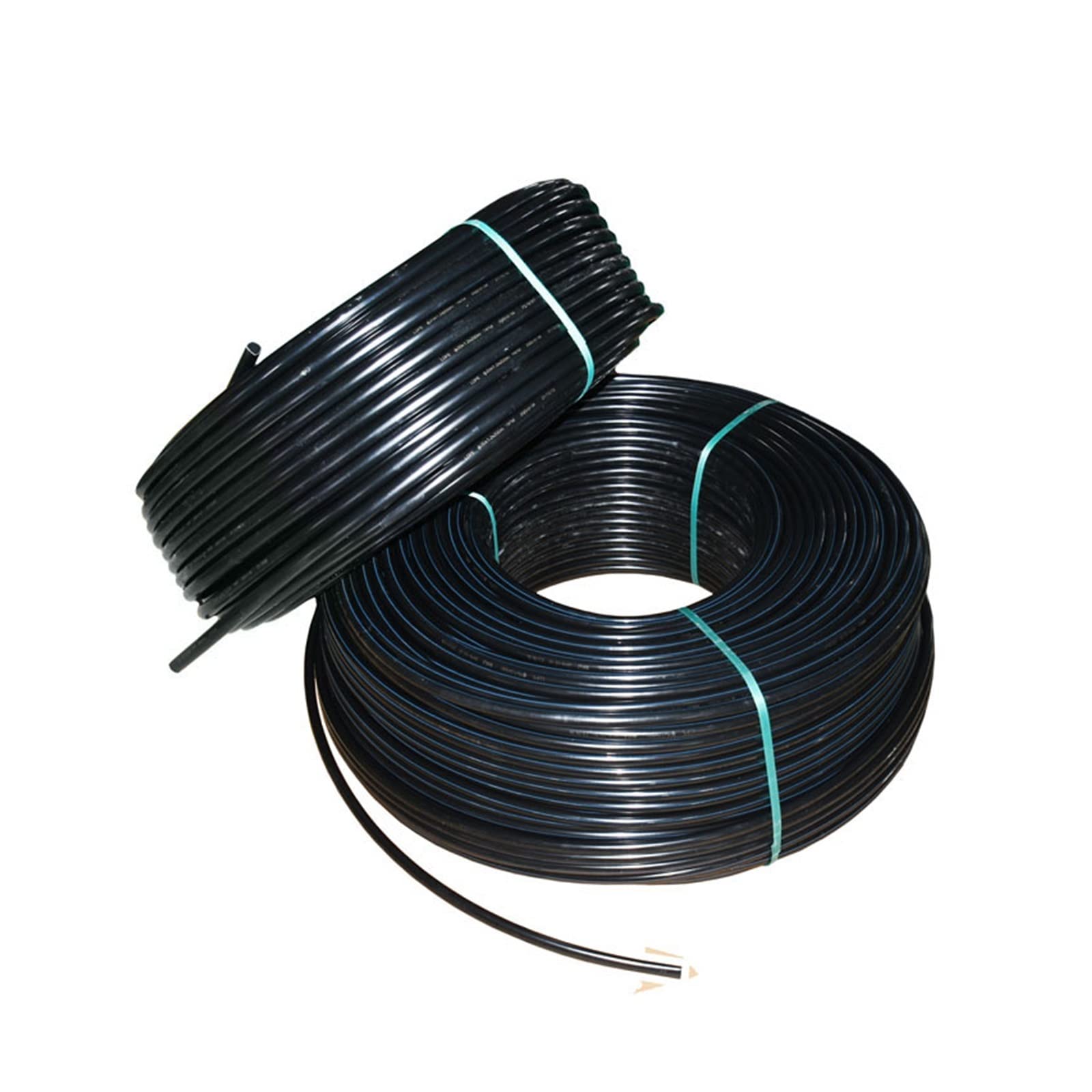 16 mm 20 mm PE-Rohr 5/8 Zoll DN15 mit Hahn LDPE-Rohr Gartenbewässerung Gewächshaus-Bewässerungsschlauch 10 m 15 m Lucky (Color : 16PE x10m x 3I4)