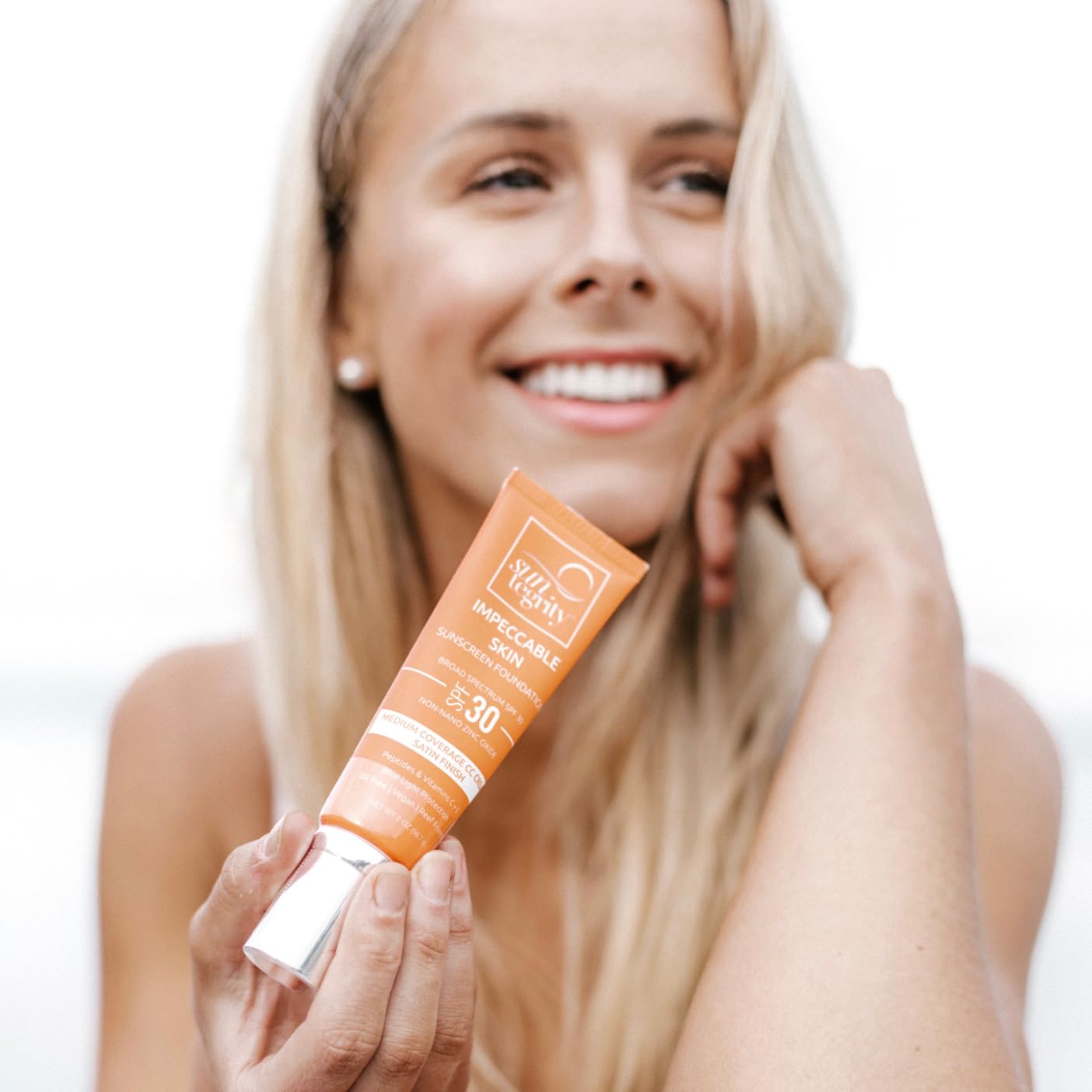 Suntegrity Impeccable Skin - Tinted Sunscreen, Broad Spectrum SPF 30 (Buff) - 2 oz