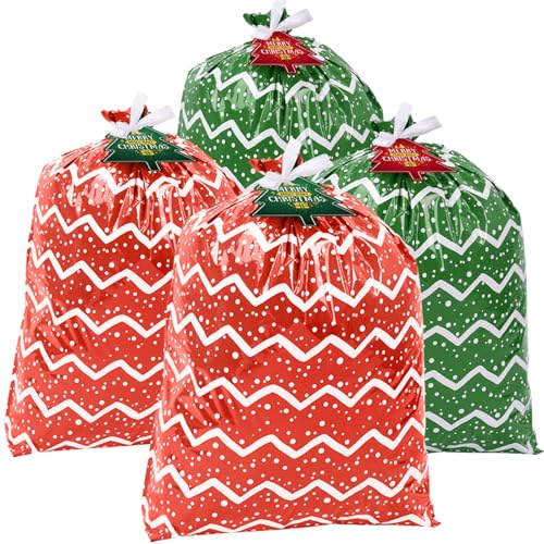 Large Christmas Gift Bags, Set of 4 44