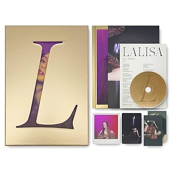 BLACKPINK LISA FIRST SINGLE ALBUM - LALISA [ GOLD VER. ] PHOTOBOOK