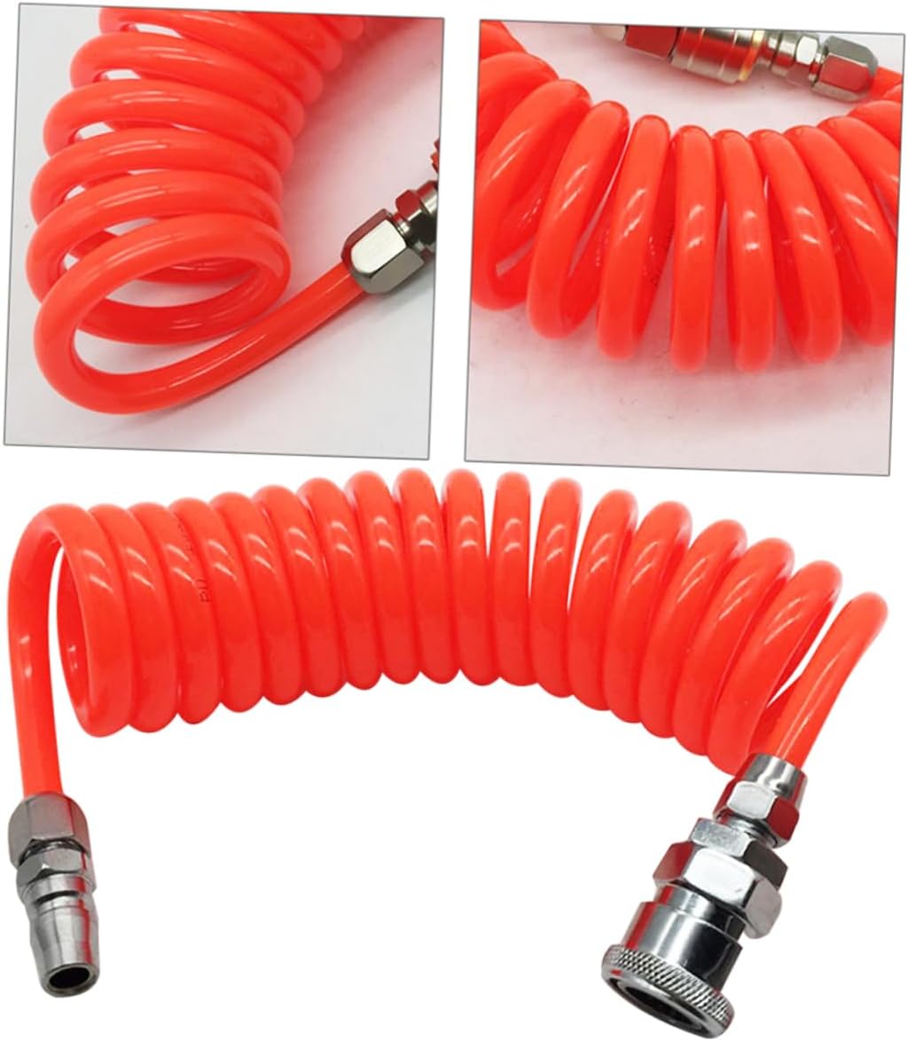 Swivel Brass Fittings Air Compressor Hose Recoil Air Hose Spring Air