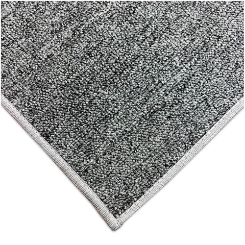 KOECKRITZ Rugs Indoor/Outdoor Area Rug | Custom Cut & Made to Order | Charcoal 7’ x 16’