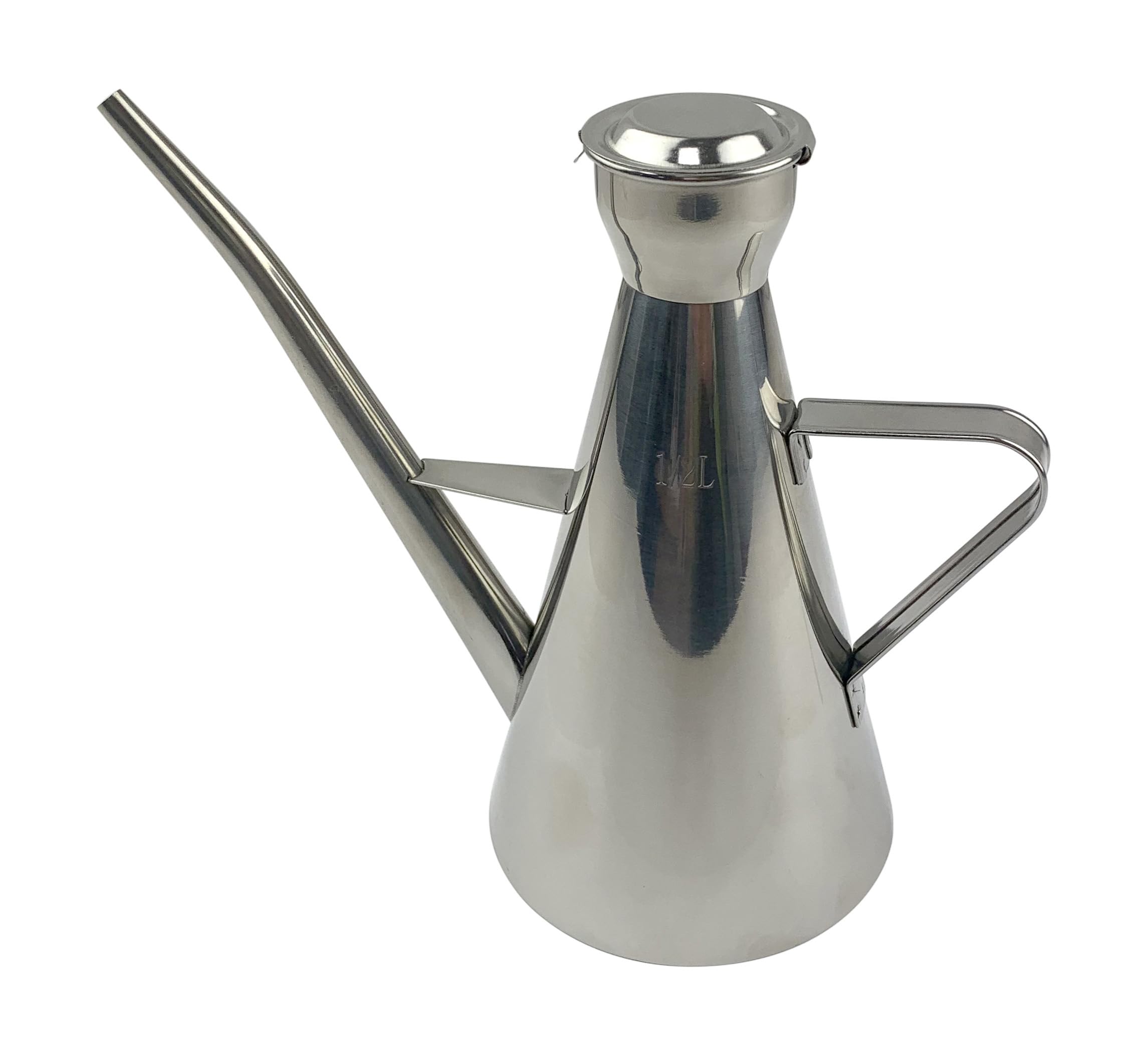 New Stainless Steel Oil Pot 32oz / 1000ml Olive Oil Can Storage Container
