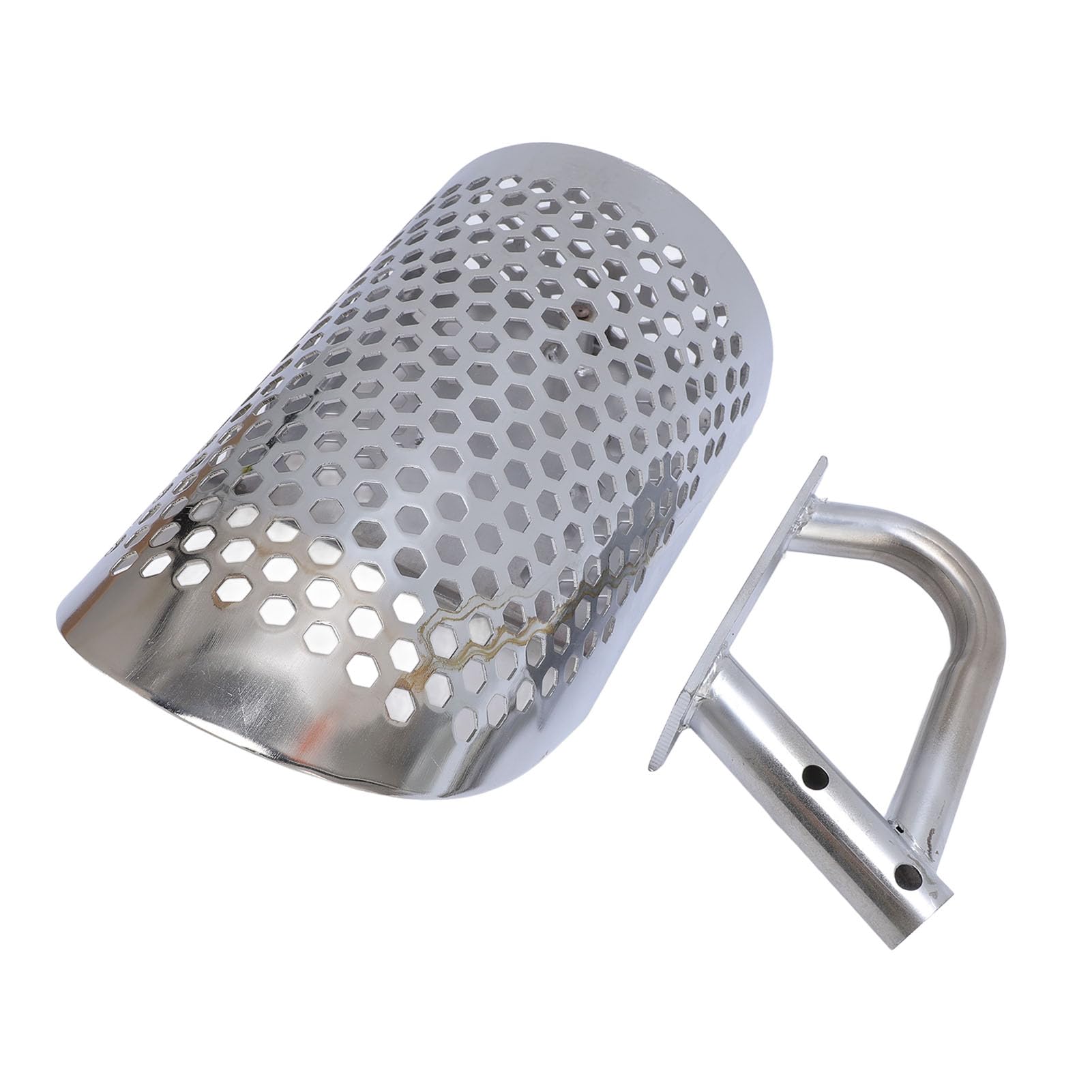 SIXRUN Cuchara de de Acero Inoxidable, Pala de para Detección de Metales con Desmontable para Búsqueda de Tesoros en la Playa, Herramienta de Tamizado de