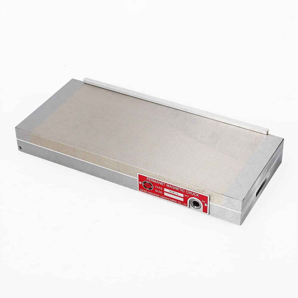 Magnetspannplatte Futter Permanente Schleifmaschinen Magnettisch Permanent Magnetic Industriell Schmieden Edelstahl Chuck Rechteckiger Aufnahme Mechanisch Spannplatten FüR Tischbohrmaschinen 150*150Mm
