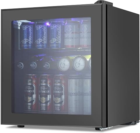 Cowsar W5846H-CH 1.6 cu ft Beverage Cooler Black