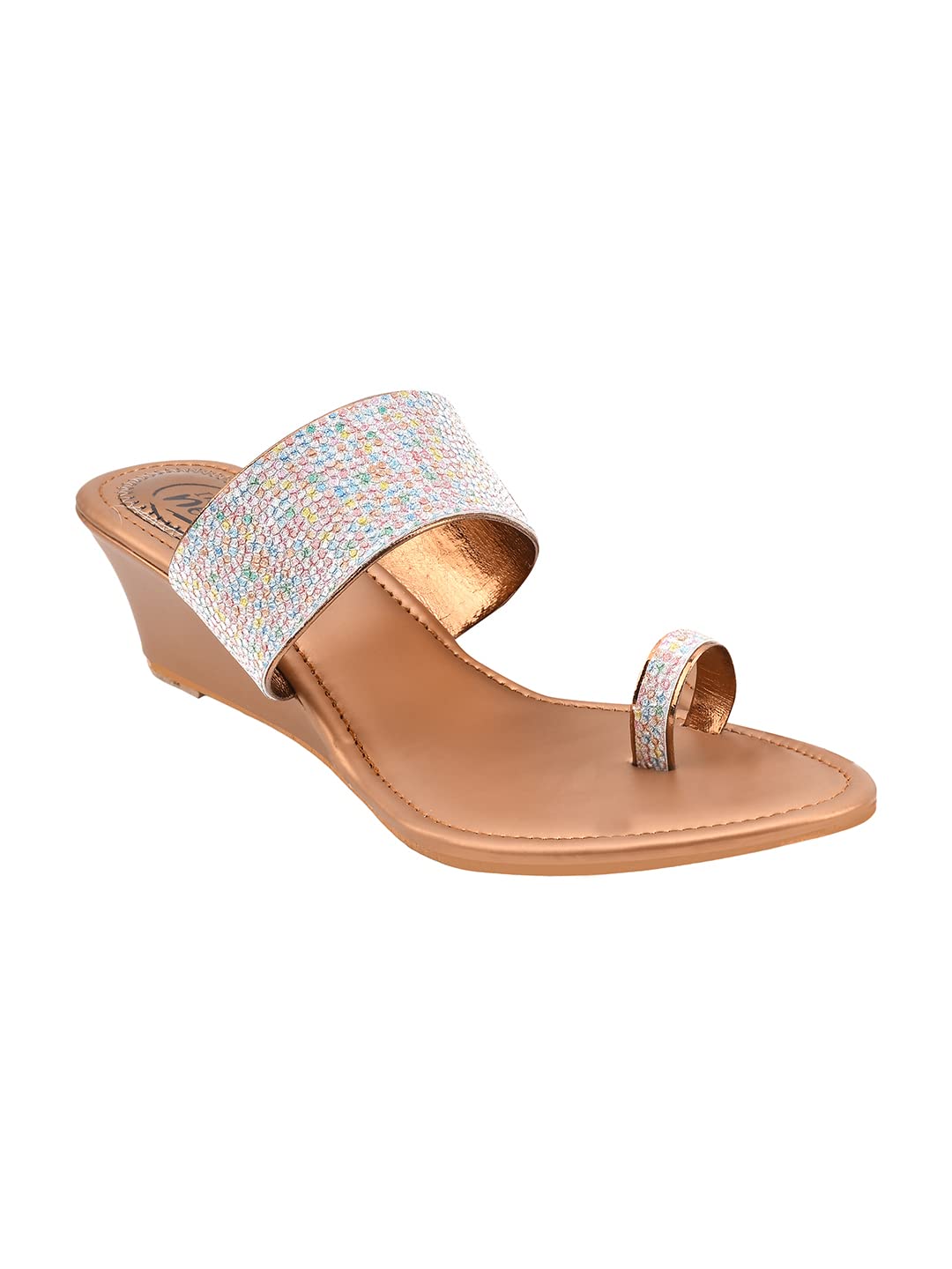 TRYME Fashionable Comfortable Stylish Ethnic Heel Sandal Wedges Sandal For Womens And Girls (B0CC9PY7Y9) Amazon Price History, Amazon Price Tracker