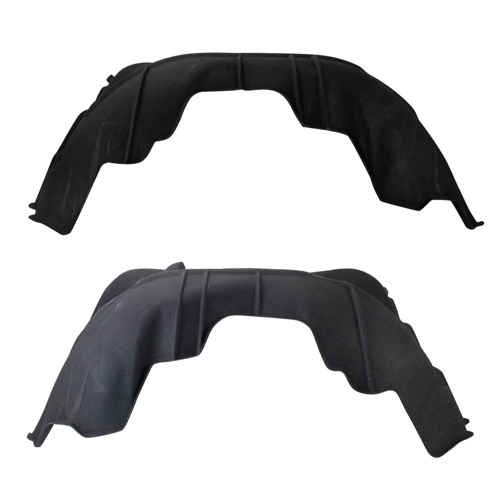 TRQ Front Inner Fender Liner Set | For 2016-2018 Chevrolet Silverado 1500 2019 Silverado 1500 LD GM1248280 GM1249280