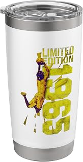 Streetball-Basketball Vintage born 1965 Birthday Basketball Stainless Steel Insulated Tumbler