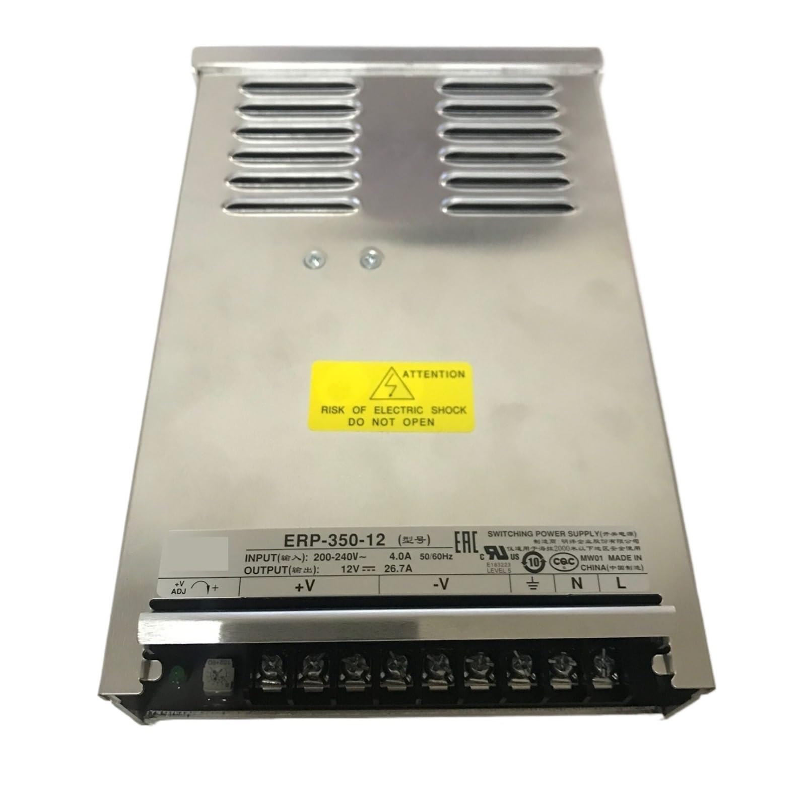 BRODEFUP ERP-350-12 ERP-350-24 ERP-350-36 ERP-350-48 12V 24V 36V 48V 350W Single Output Switching Power Supply(ERP-350-24)
