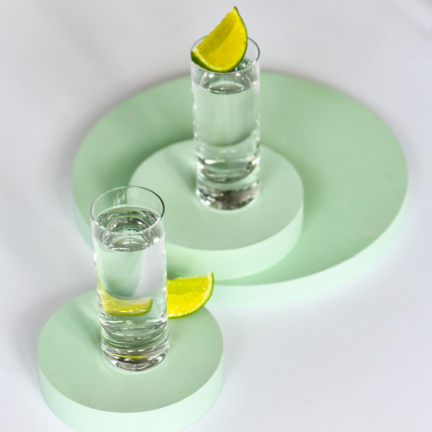 Krosno Vasos de chupito de vodka, copas de licor tequila | Juego de 6 | 90 ml | Ideales para el hogar, restaurantes y recepciones | Aptos para lavavajillas | Vodka, licor, licores, tequila, shooter, schnaps, cristal sin plomo, apto para lavavajillas, cris