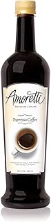 Amoretti Premium Syrup, Espresso Coffee, 25.4 Ounce