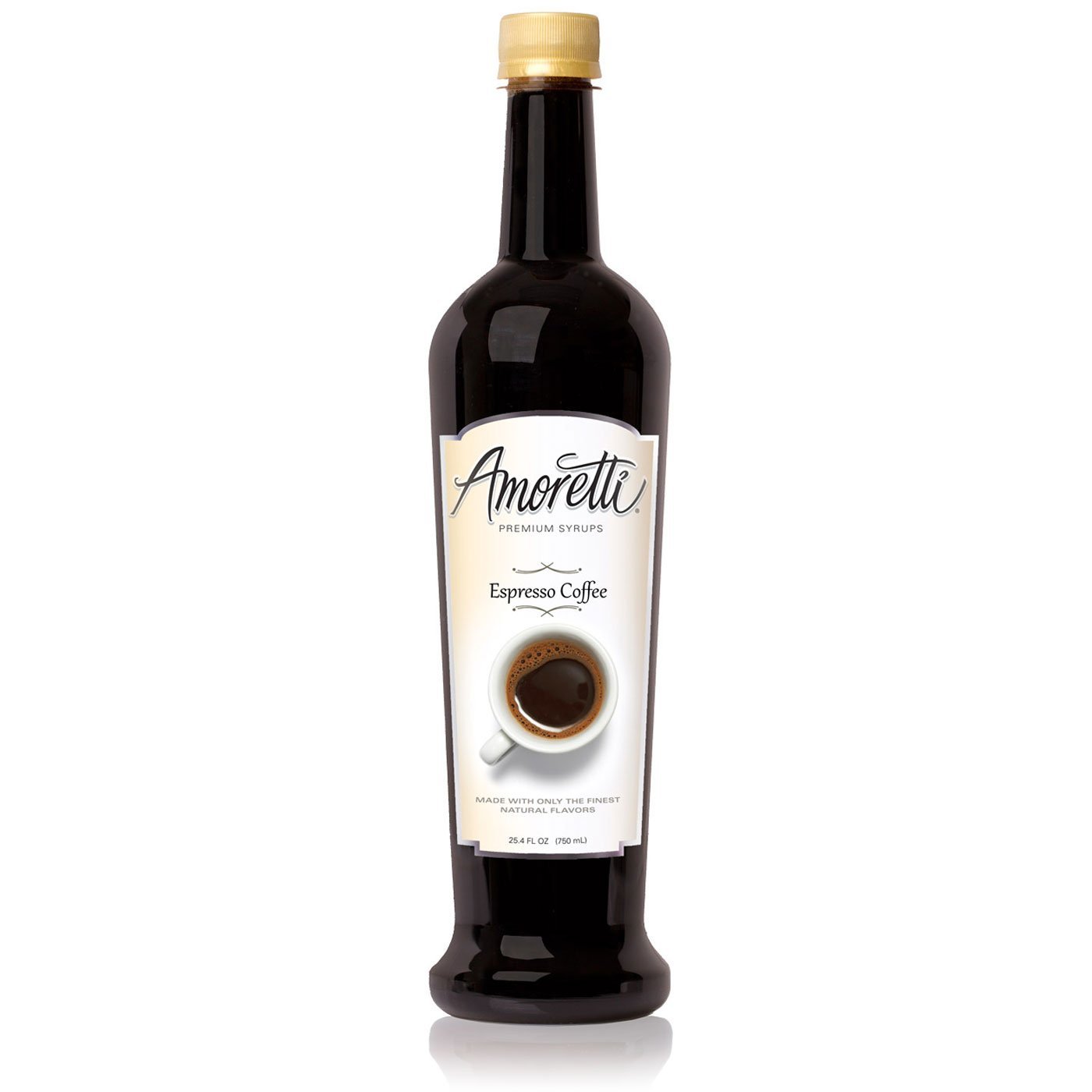 AmorettiPremium Syrup, Espresso Coffee, 25.4 Ounce