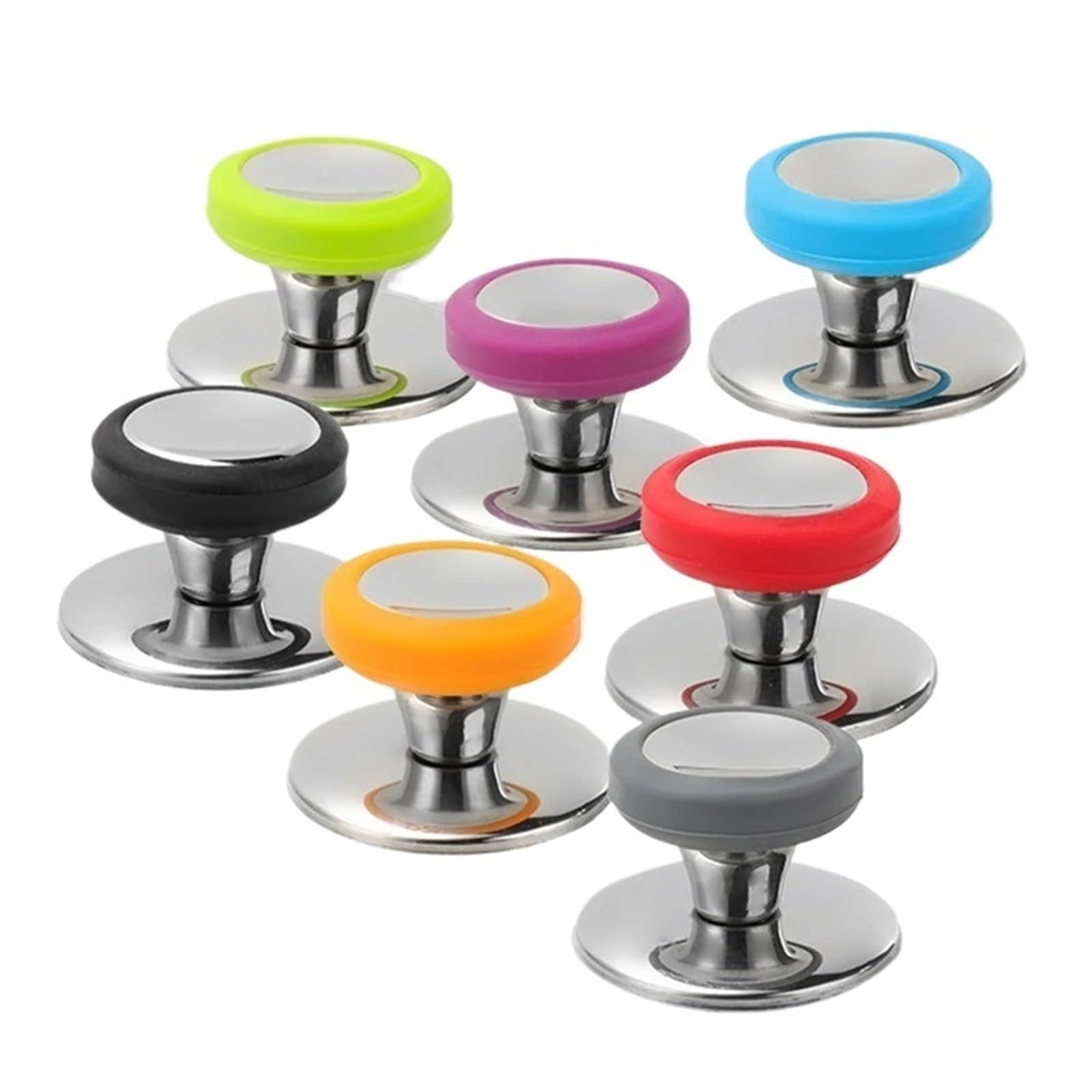 Pomo de repuesto para tapa de olla, mango universal para utensilios de cocina para sartenes y tapas, accesorio esencial para una cocción segura, compatible con la mayoría de tipos de utensilios de