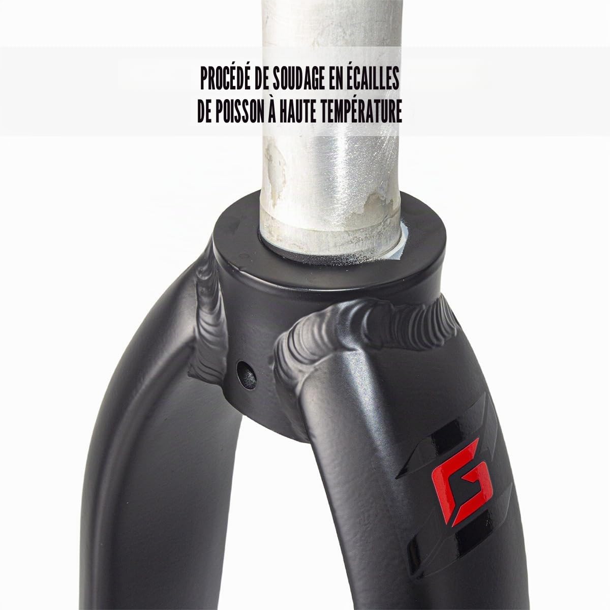 Fourche Rigide VTT BSFHQS – Alliage Alu 7005, 26/27.5/29 Pouces, Frein à Disque, 1-1/8"