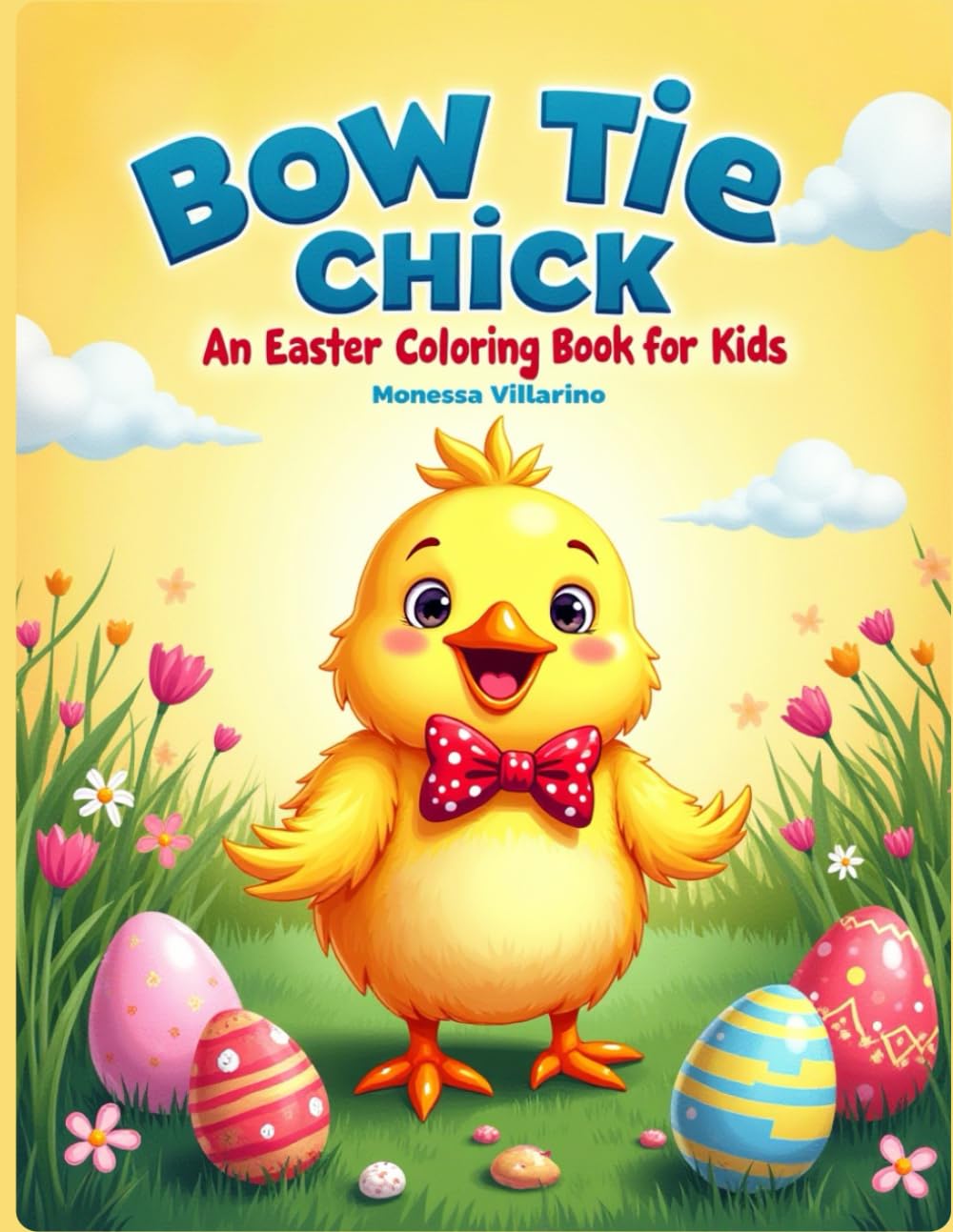 Bow Tie Chick: An Easter Coloring Book for Kids