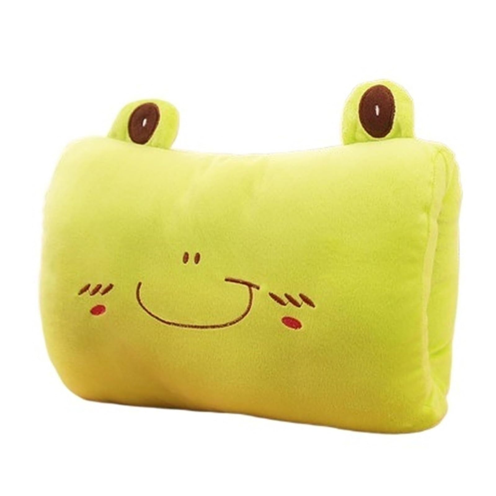 Kids Cartoon Hand Pillow Hand Warmer Rest Weak Hero Arm Pillow Suho Non-Electrical Travel Essentials,9colors(Green)