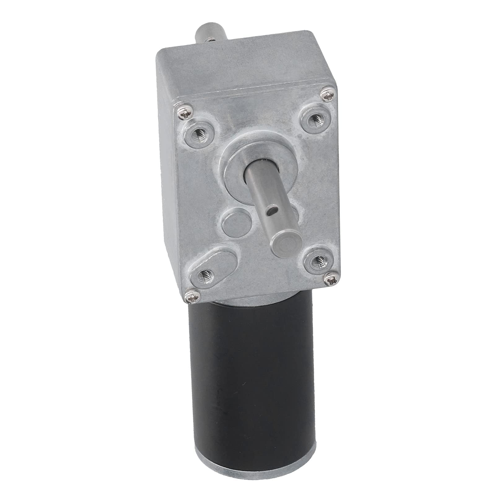Schneckengetriebemotor Gleichstrommotor Metallgehäuse Edelstahl Abtriebswelle Geringe Reibung Stromverbrauch Elektromotor Für Haushaltsanwendungen DC12V 12 U/min