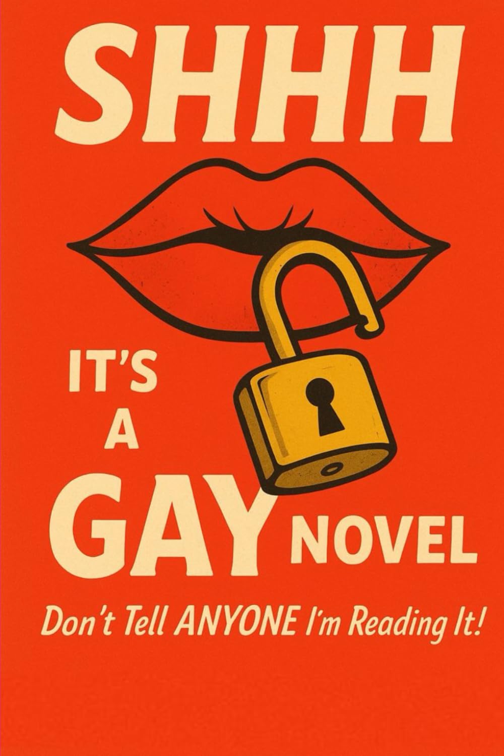 SHHH IT'S A GAY NOVEL: Don't Tell ANYONE I'm Reading It!