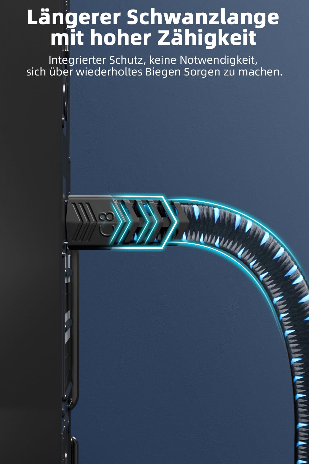 Ercielook Cavo Ethernet 2m, Cat 8 Cavo LAN schermato intrecciato professionale, cavo di rete Cat8 ad alta velocità 40 Gbps e 2000Mhz per router/giochi/modem