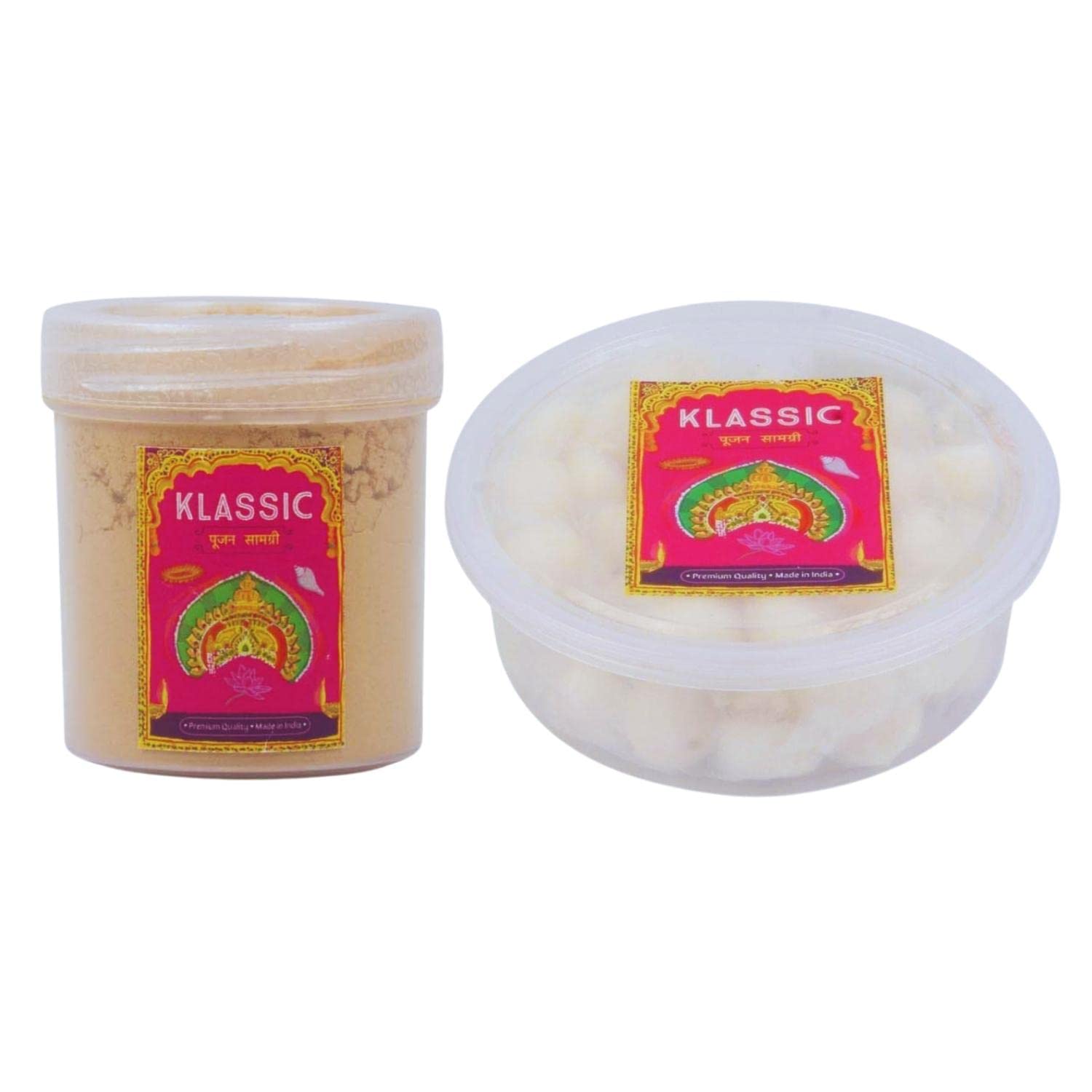 Klassic Combo of Sandalwood Powder and Ghee Diya for Mandir, Home, Pooja (B0928XBKJK) Amazon Price History, Amazon Price Tracker