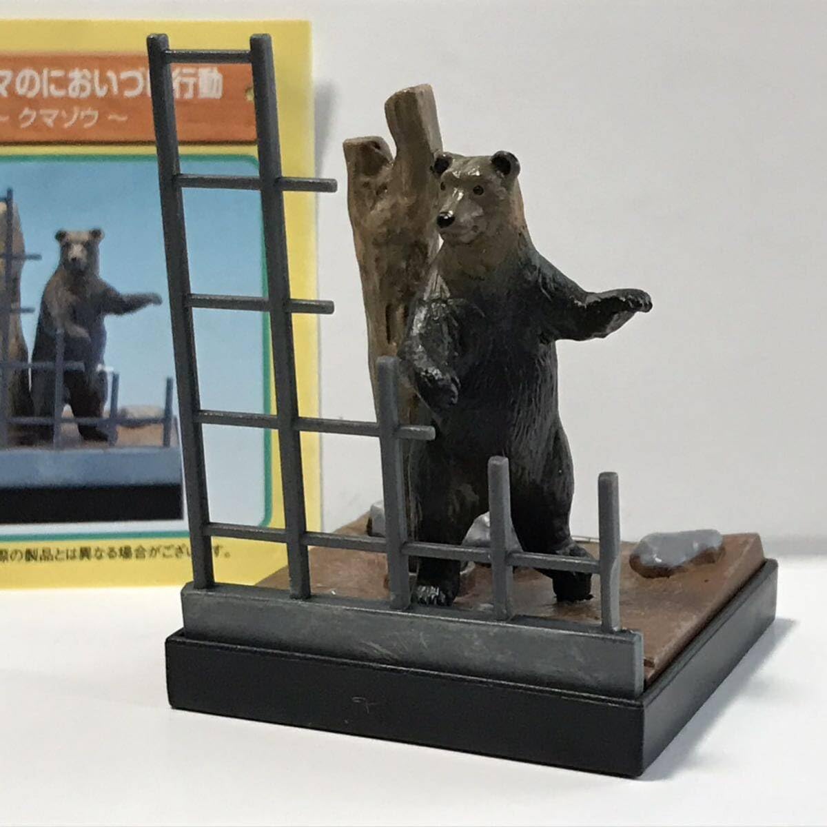 Amazon｜旭山動物園 フィギュア エゾヒグマのにおいづけ行動 クマゾウ