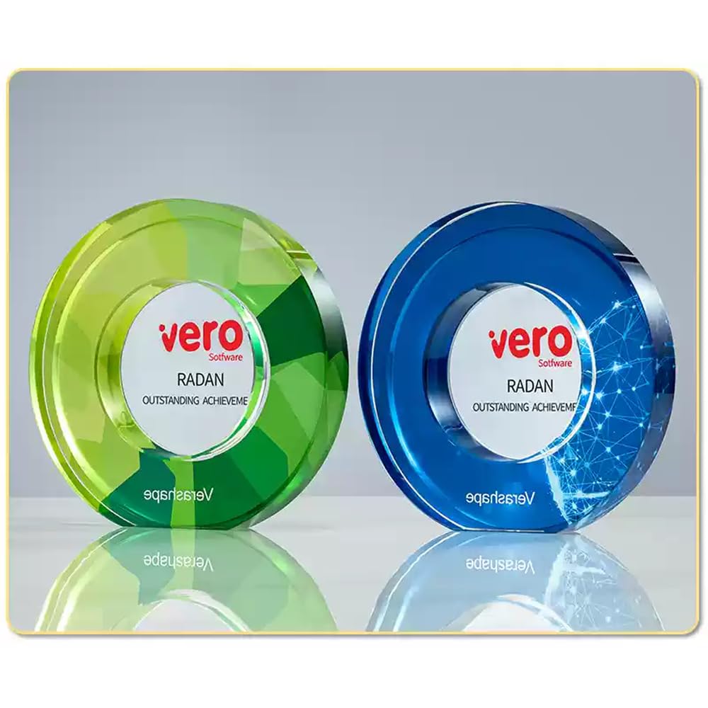Trofeo de cristal personalizable, premios coloridos para campeones, segundo lugar y tercer lugar, medallas de reconocimiento únicas para competiciones