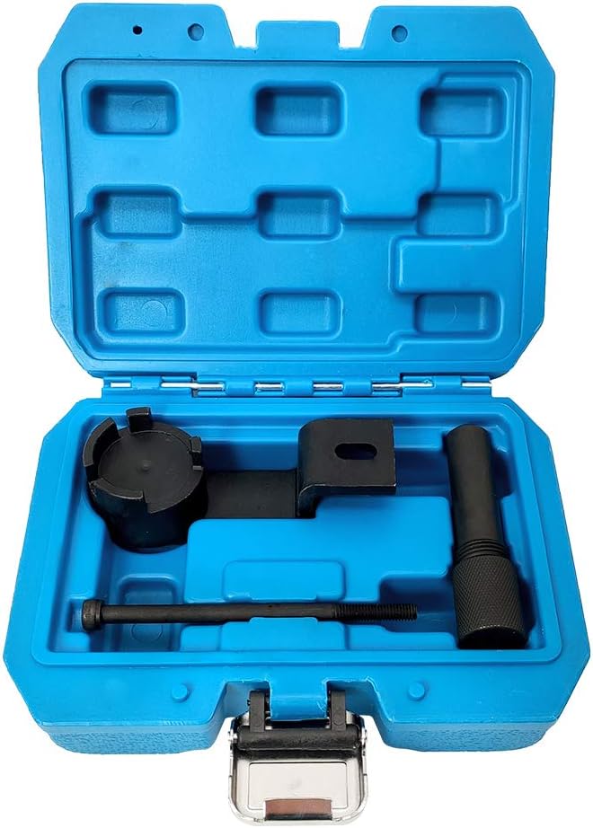 Engine Crank Locking Timing Tool Flywheel Compatible for 2.8 2008-2011 Engine VM9991 VM9992 Car Accessories Metal