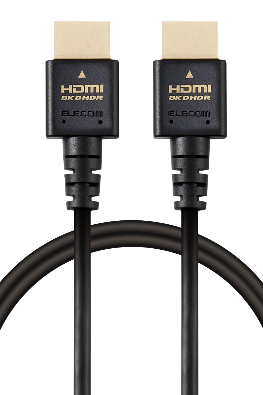エレコム HDMI ケーブル 2m 細い ウルトラハイスピード 4K(120Hz…